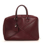 Calfskin Travel Bag Burgundy