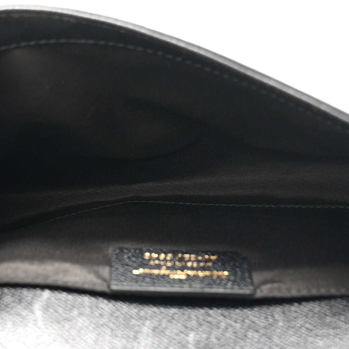Hammered Calfskin Vara Bow Mini Bag Black