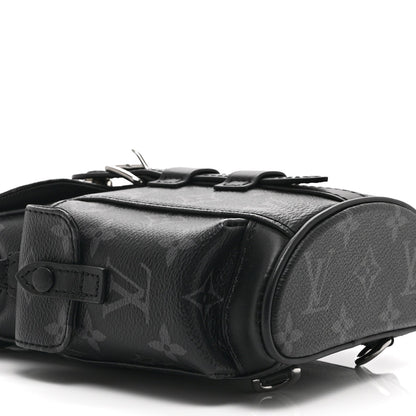 Monogram Eclipse Nano Christopher Backpack Black