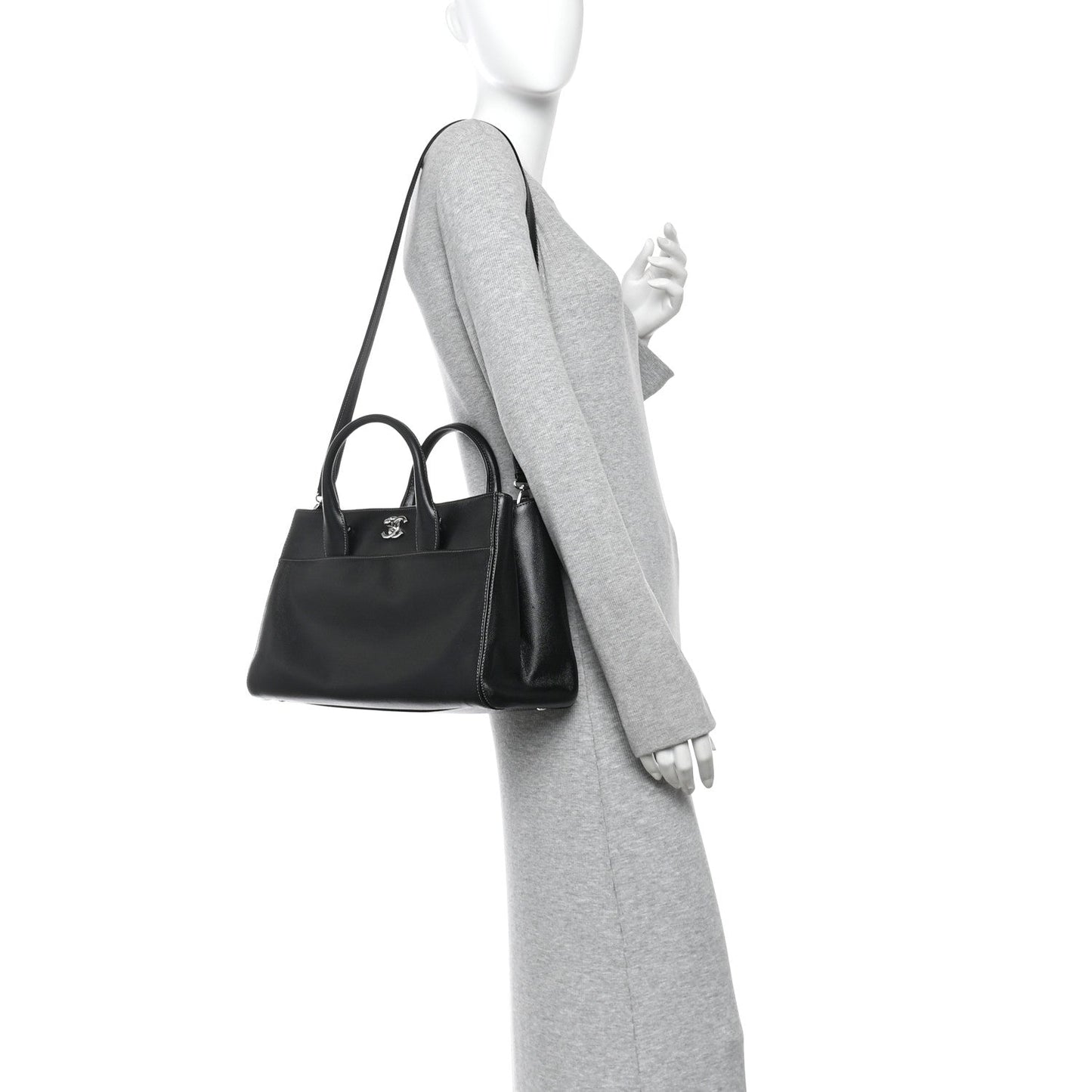 Caviar Cerf Executive Shopper Tote Black