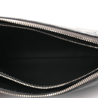 Lambskin Embossed Monogram Coussin PM Anthracite
