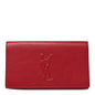 Calfskin Monogram Large Belle De Jour Clutch Red
