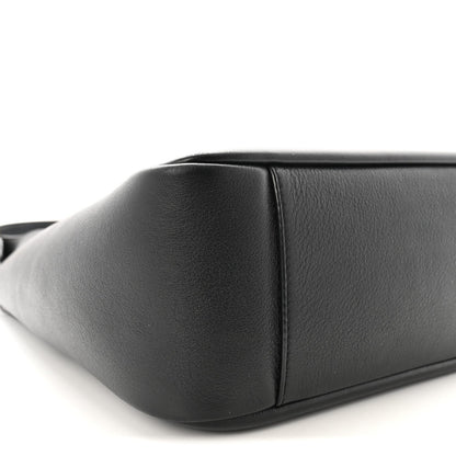 Grained Calfskin Small Le 5 A 7 Soft Hobo Black