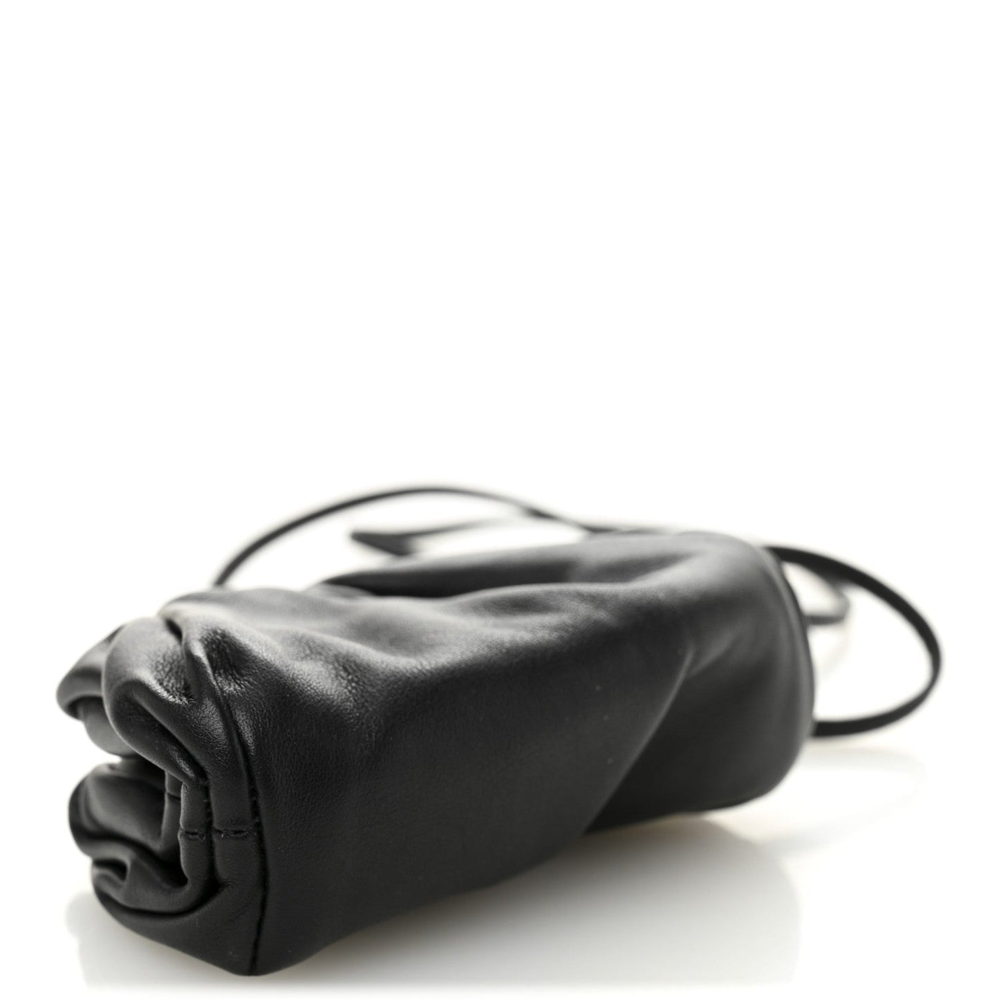 Butter Calfskin Coin Purse Black