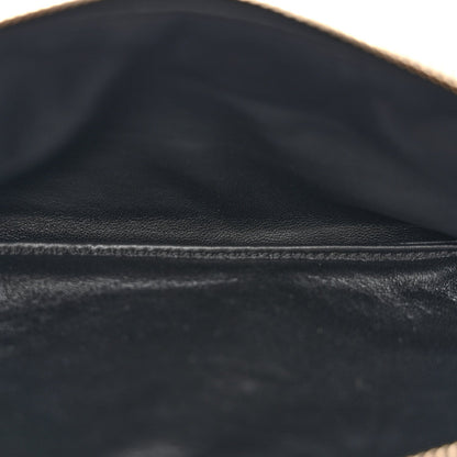Snakeskin Waist Bag Black