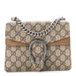 GG Supreme Monogram Mini Dionysus Shoulder Bag Taupe