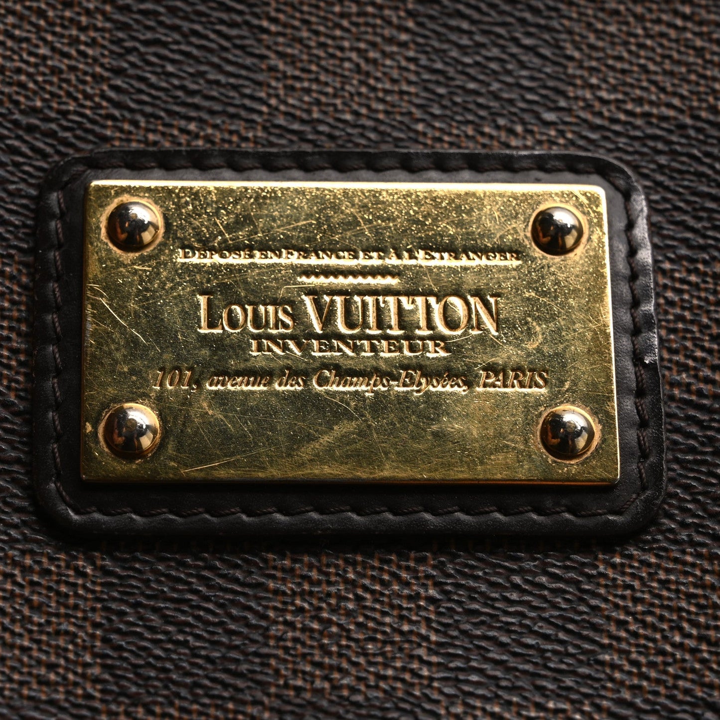Damier Ebene Eva Clutch