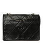 Lambskin Quilted Diamond CC Flap Black