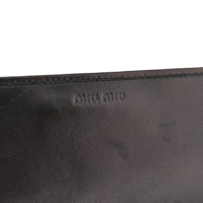 Nappa Padded Wallet On Chain Black