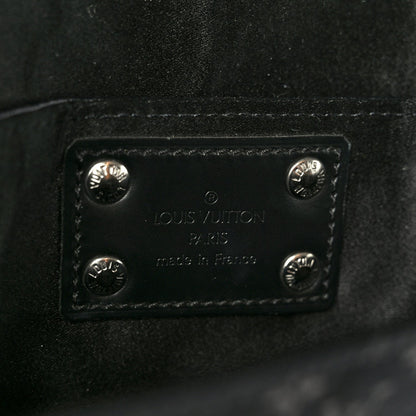 Satin Mini Monogram Conte De Fees Patchwork Musette Black
