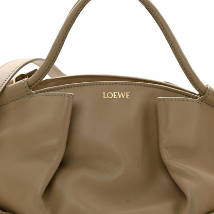 Shiny Nappa Calfskin Small Paseo Bag Clay Green