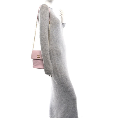 Calfskin Quilted Pearl Small About Pearls Hobo Bag Light Pink