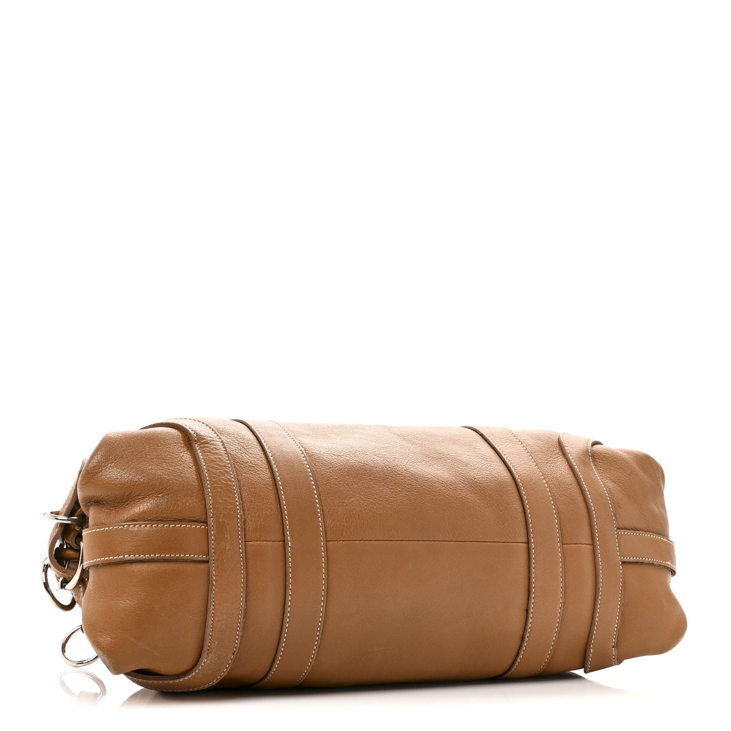 Soft Calf Top Handle Satchel Brown