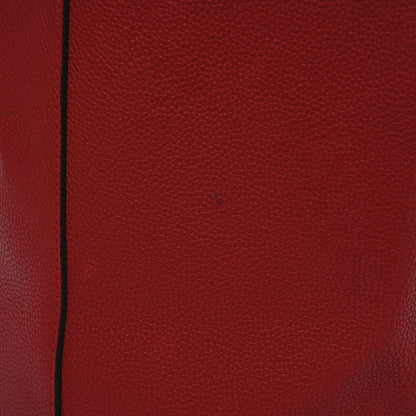 Soft Grained Calfskin Medium Belt Cabas Phantom Coquelicot
