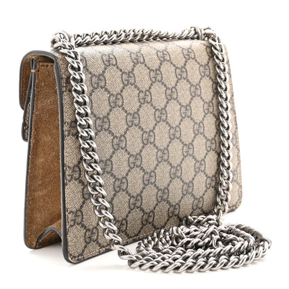 GG Supreme Monogram Mini Dionysus Shoulder Bag Taupe