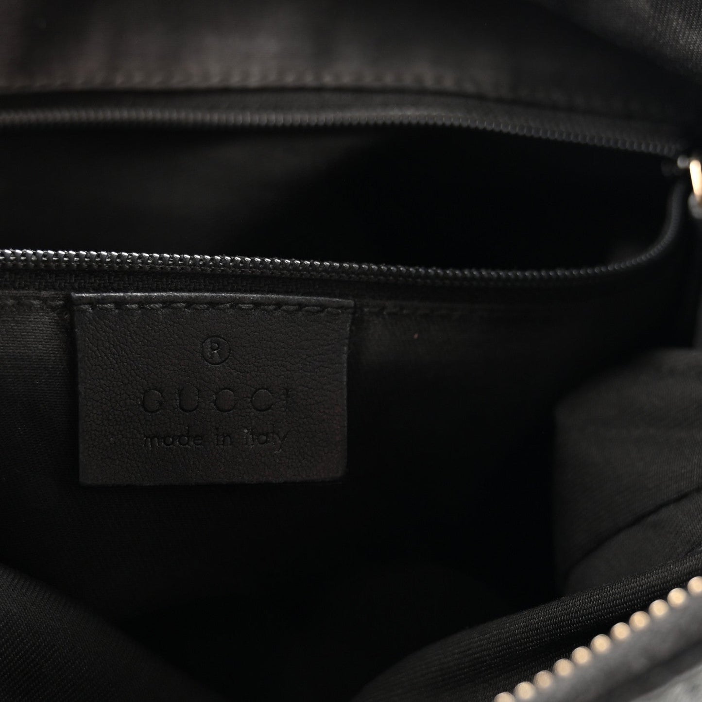 Monogram Large D Ring Hobo Black