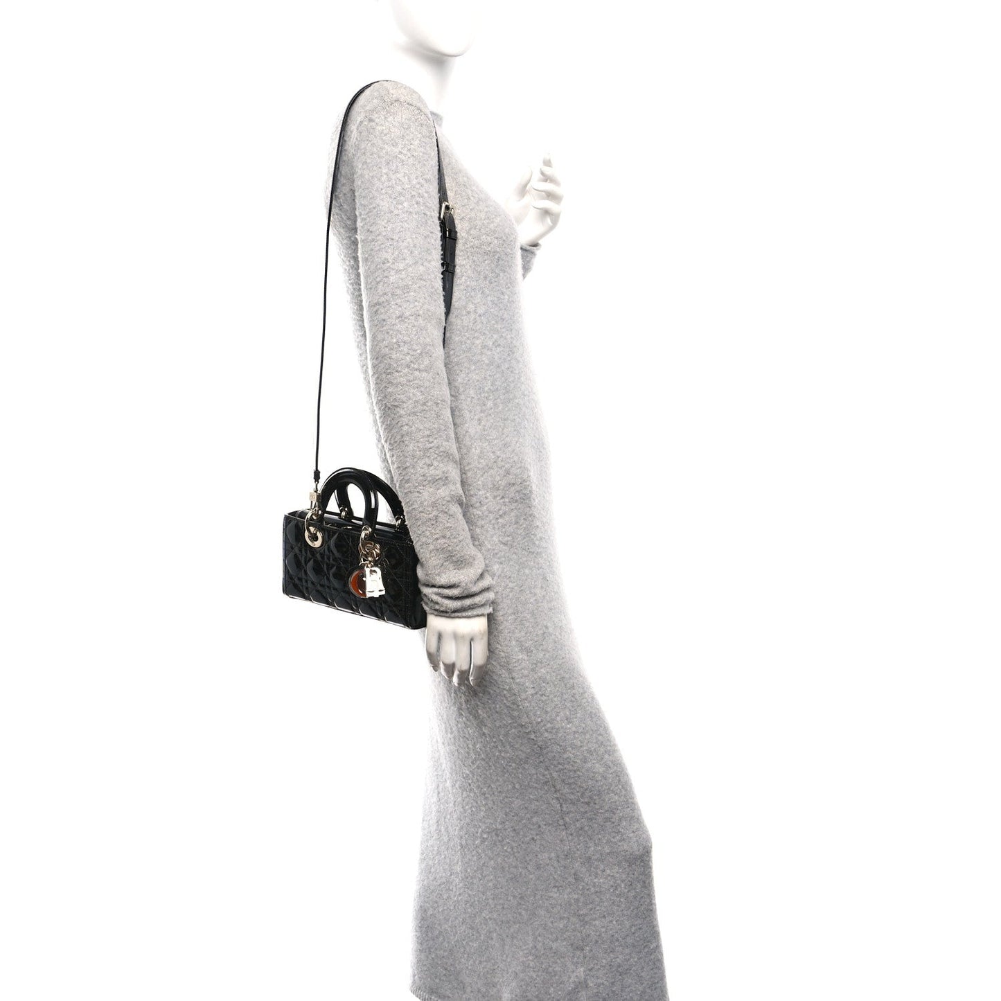 Patent Cannage Small Lady D-Joy Black