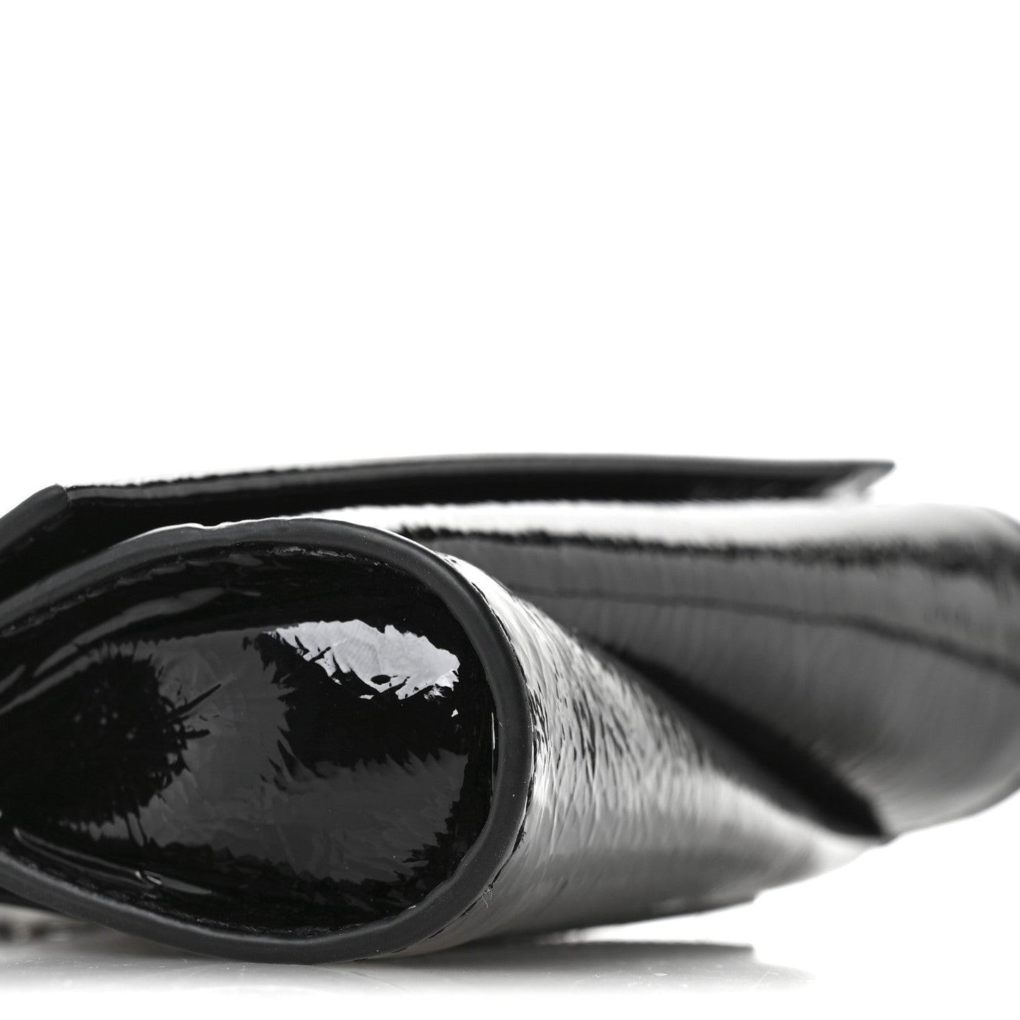 Patent Vog Small Loubitwist Clutch Black