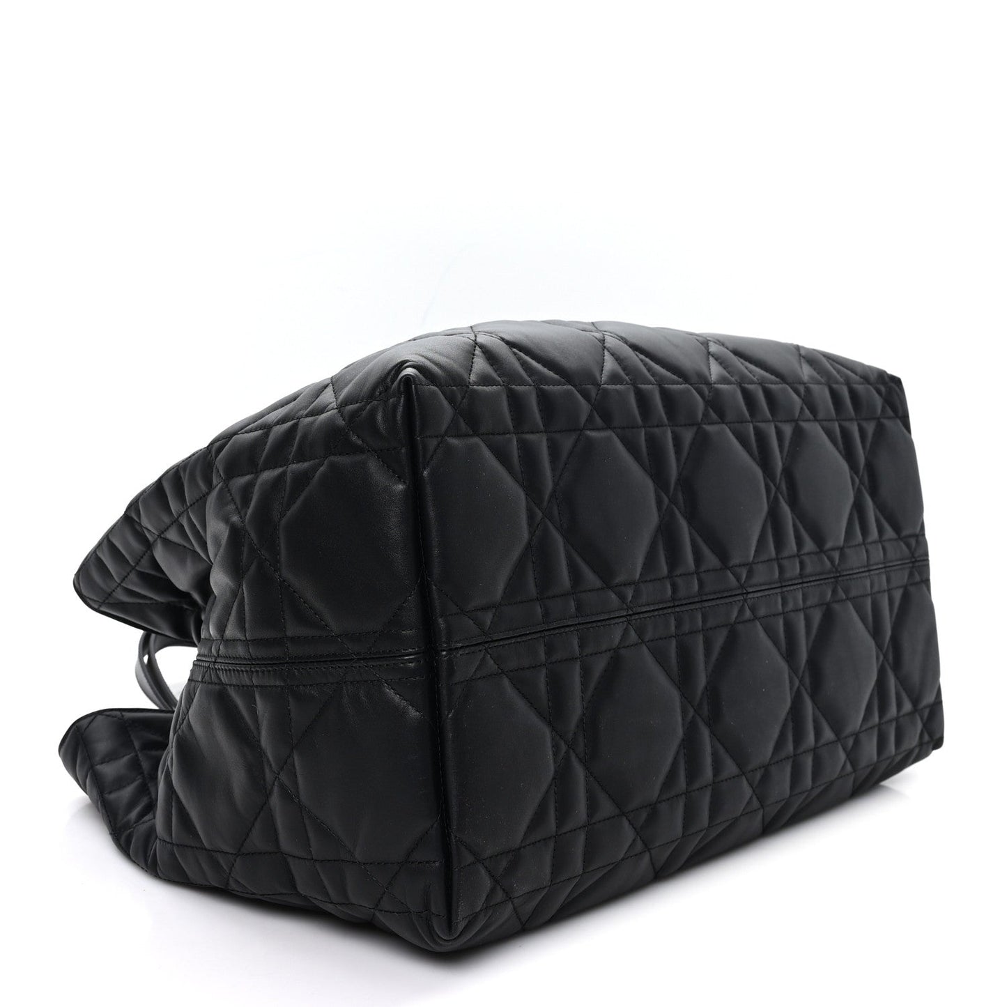 Calfskin Macrocannage Large Toujours Black