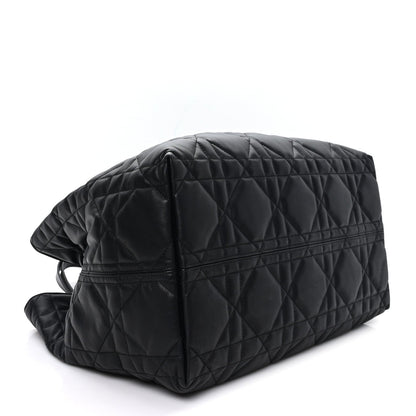 Calfskin Macrocannage Large Toujours Black