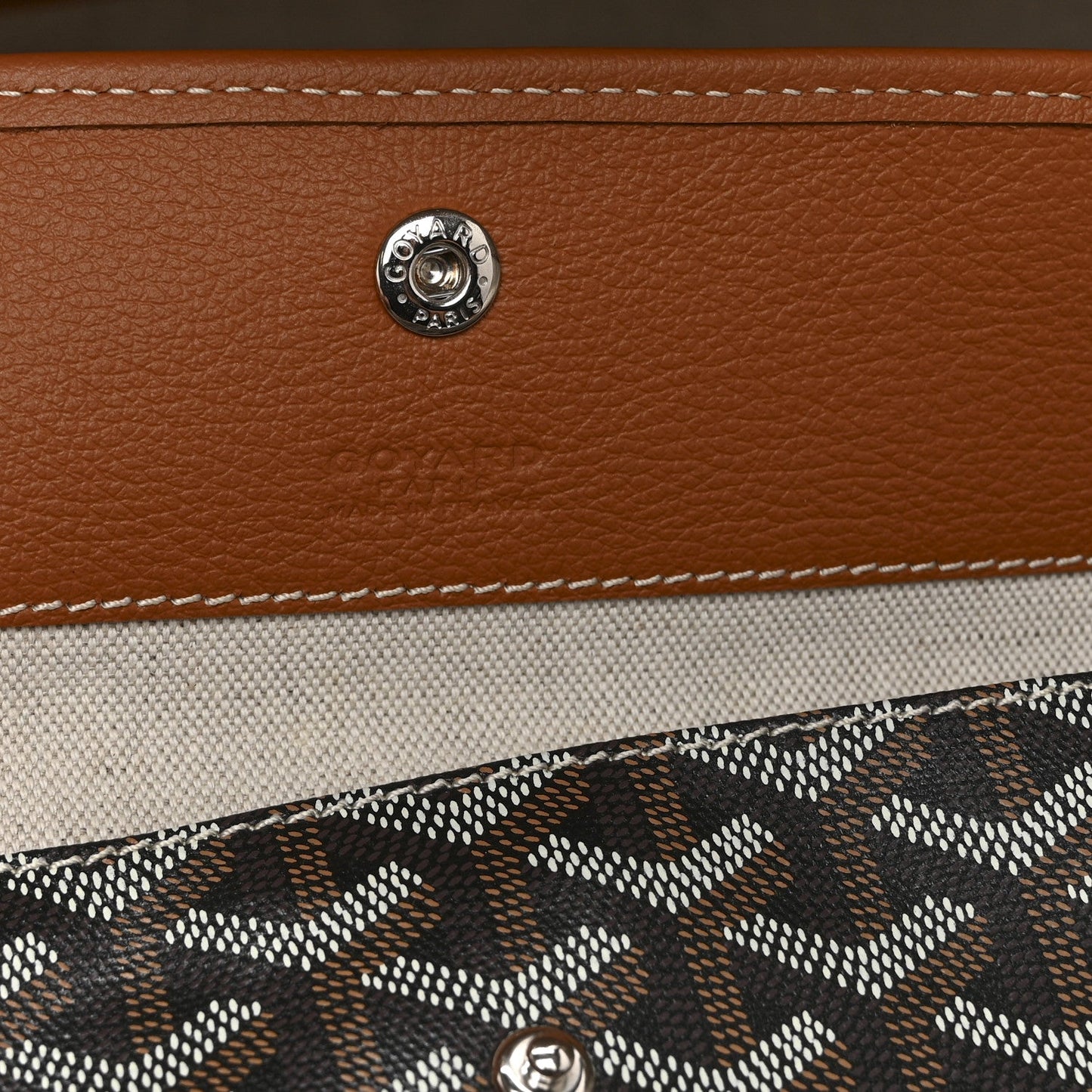 Goyardine Saint Louis GM Black Gold