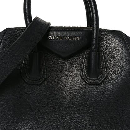 Sugar Goatskin Mini Antigona Black