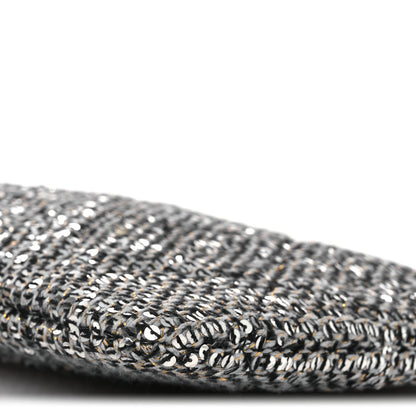 Sequins Medium 19 Pouch Silver