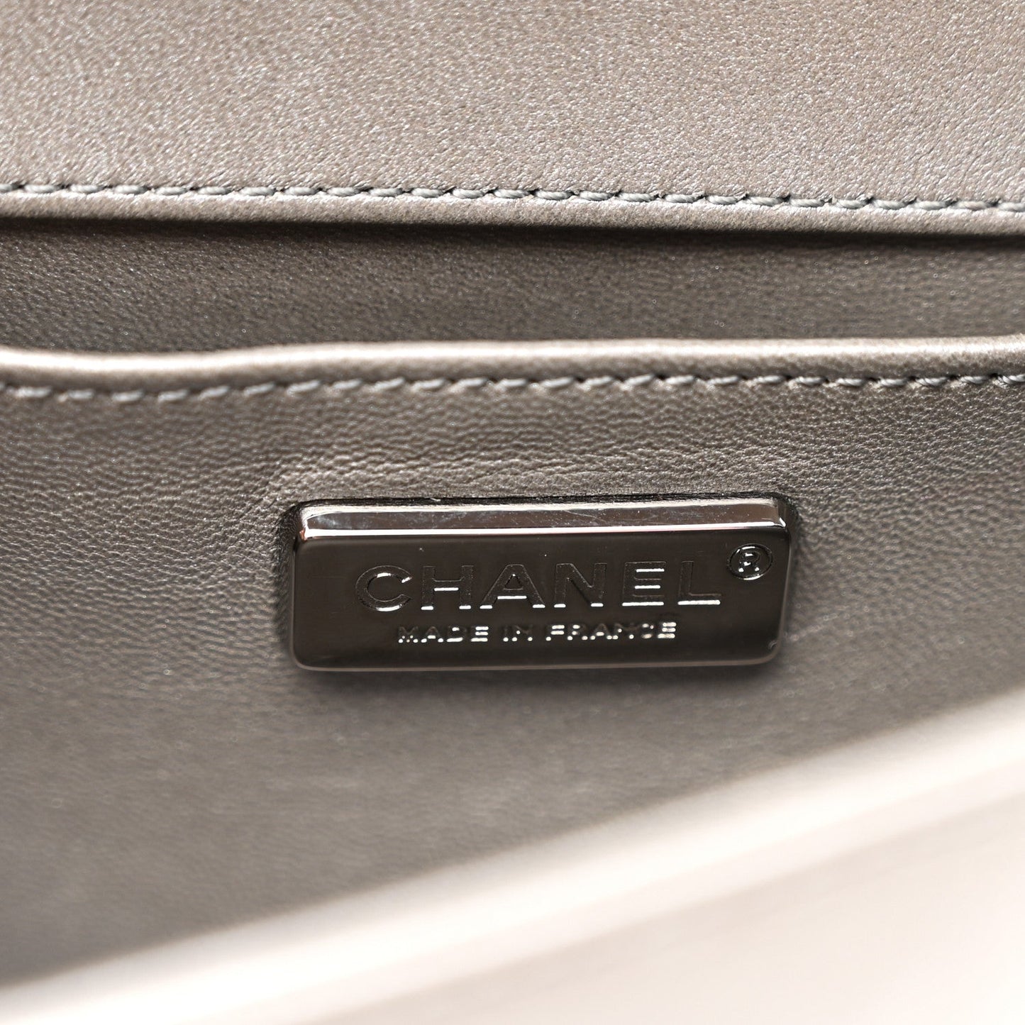 Galuchat Stingray Small Boy Flap Silver