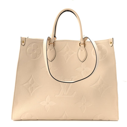 Empreinte Monogram Giant Onthego GM Creme