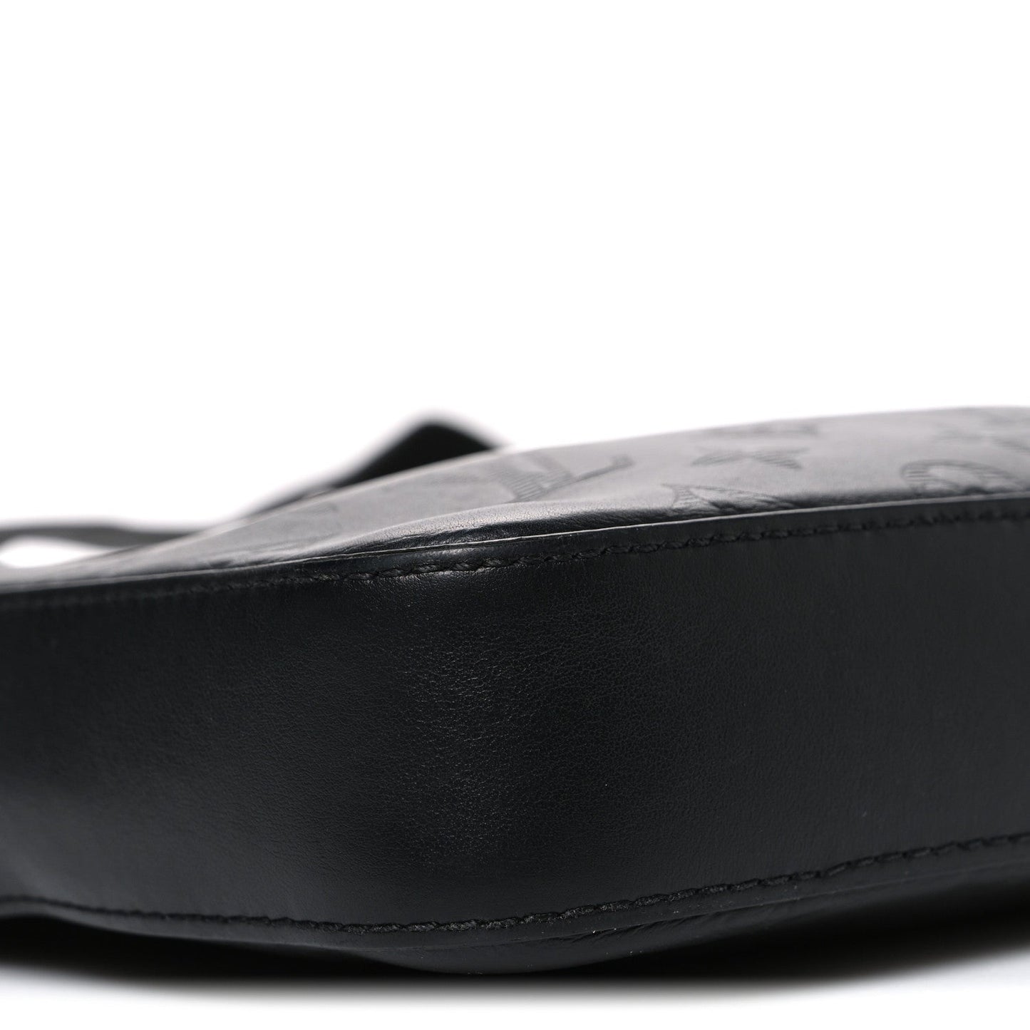 Calfskin Monogram Shadow Duo Messenger Black
