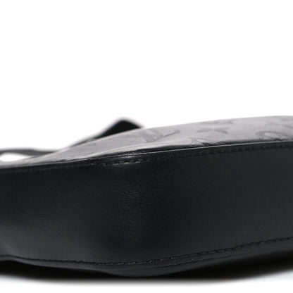 Calfskin Monogram Shadow Duo Messenger Black