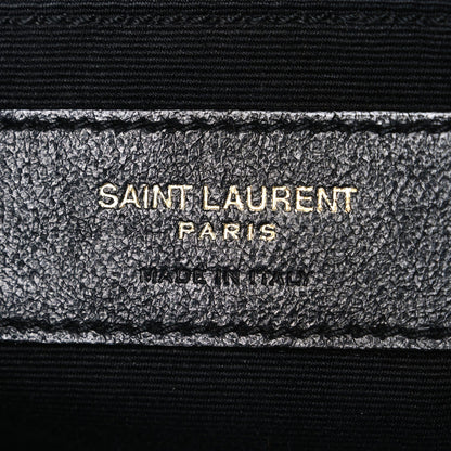 Calfskin Matelasse Monogram Lou Camera Bag Black