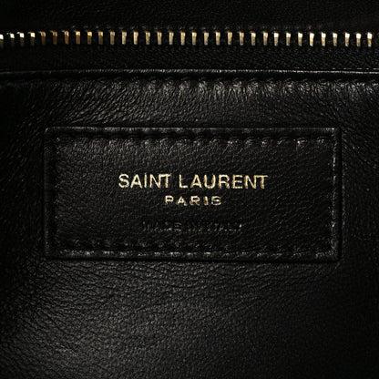 Smooth Calfskin Carre Satchel Black