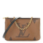 Reverse Monogram Giant Double Zip Pochette