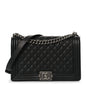 Caviar Quilted New Medium Boy Flap Black