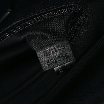 Denim Monogram Web Belt Bag Blue Multicolor