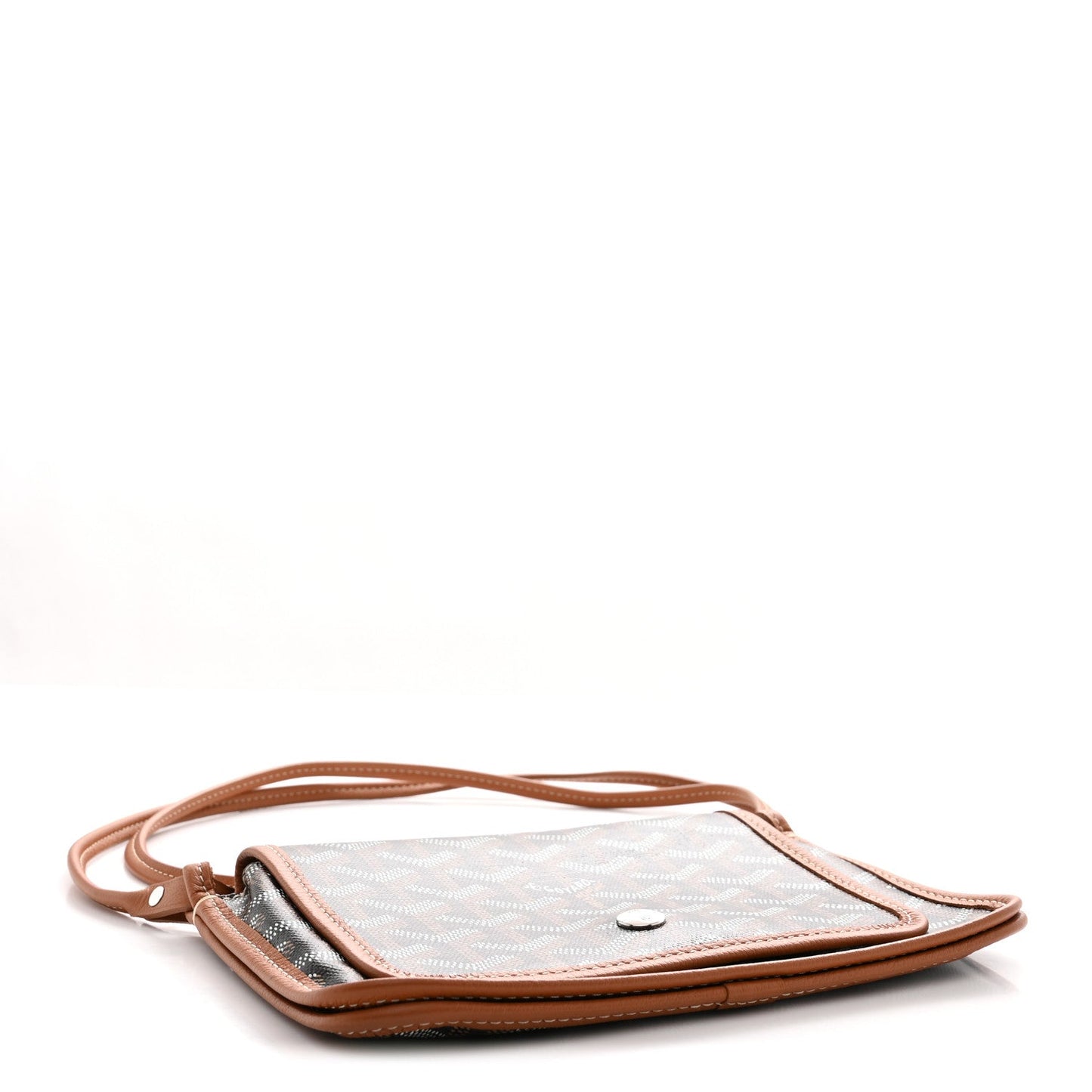 Goyardine Plumet Wallet Clutch Black Gold