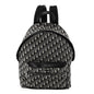Oblique Calfskin Rider Backpack Beige Black