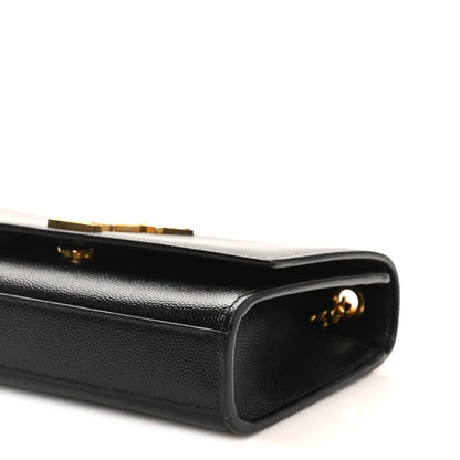 Grain De Poudre Small Monogram Kate Satchel Black