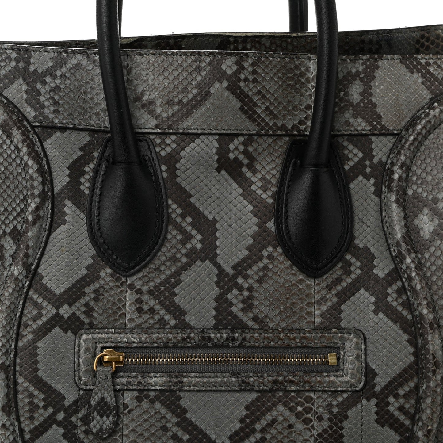 Snakeskin Mini Luggage Multicolor