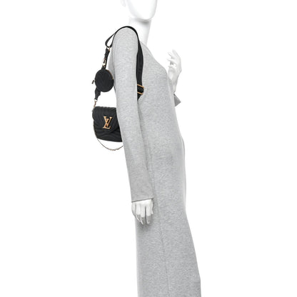 Calfskin New Wave Multi Pochette Black
