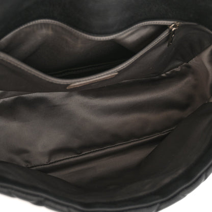 Caviar Quilted Coco Casual Flap Black