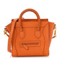 Goatskin Nano Luggage Orange