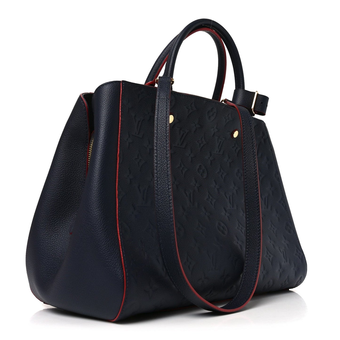 Empreinte Montaigne MM Marine Rouge