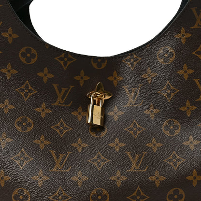Monogram Snakeskin Flower Hobo