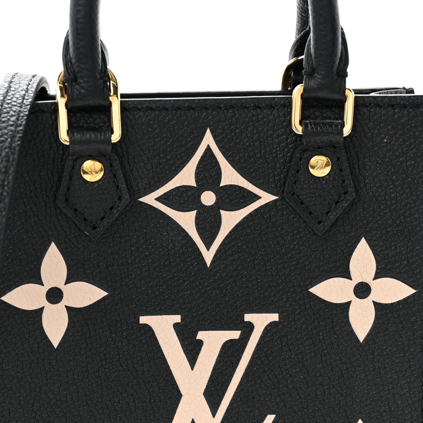 Empreinte Monogram Giant Petit Sac Plat Black Beige