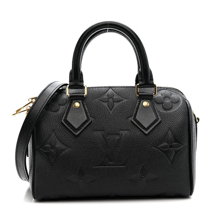 Empreinte Monogram Giant Speedy Bandouliere 20 Black