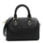 Empreinte Monogram Giant Speedy Bandouliere 20 Black