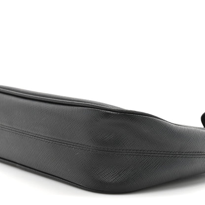 Saffiano Lux Re-Edition 2005 Shoulder Bag Black