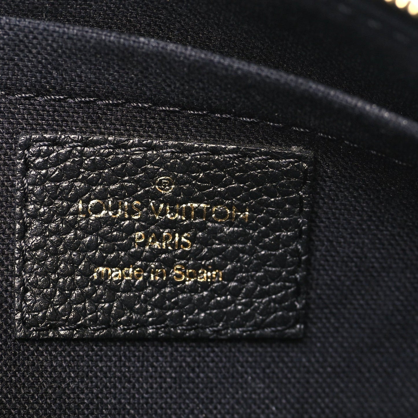 Monogram Pallas Clutch Black